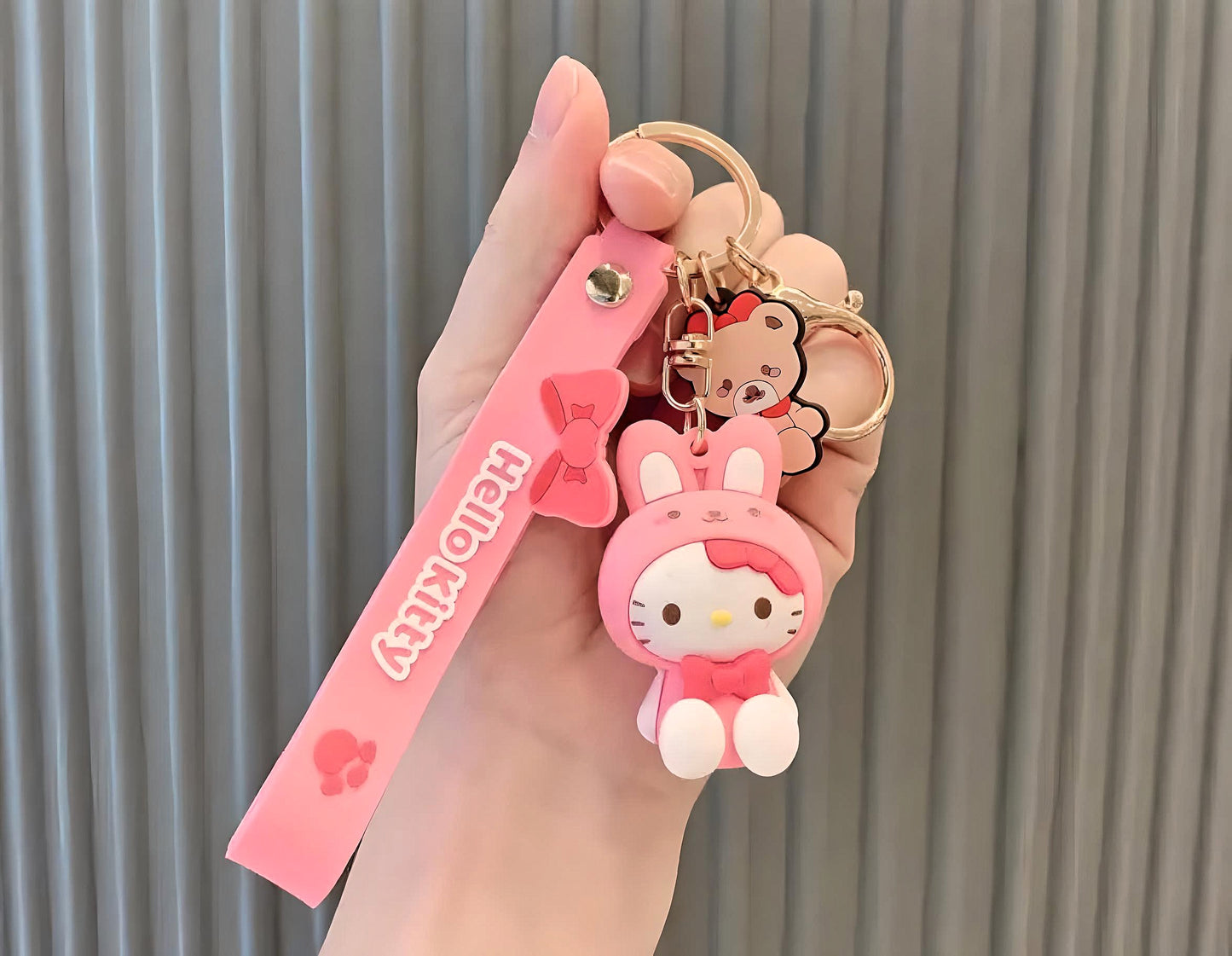 Hello Kitty & Friends Wristlet Keychains