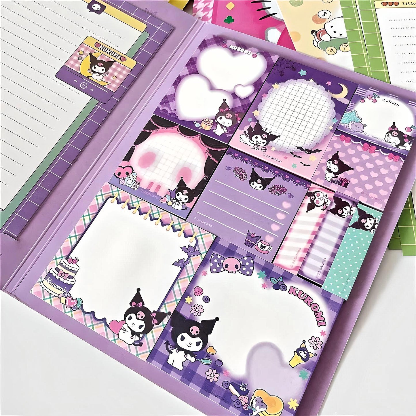 Kuromi Stationary Booklet