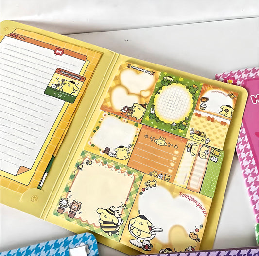 Pom Pom Purin Stationary Booklet