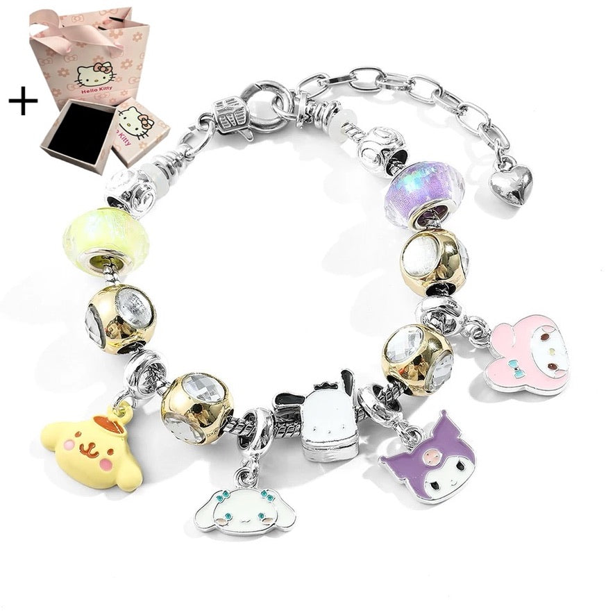 Hello Kitty Friends Charm Bracelet