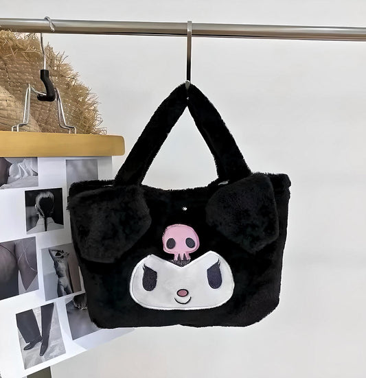 Kuromi Plush Handbag