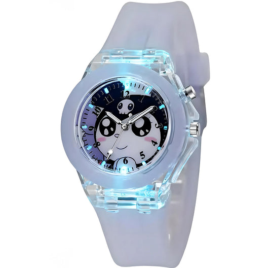 Kuromi Light Up Analog Kids Watch with Silicone Band