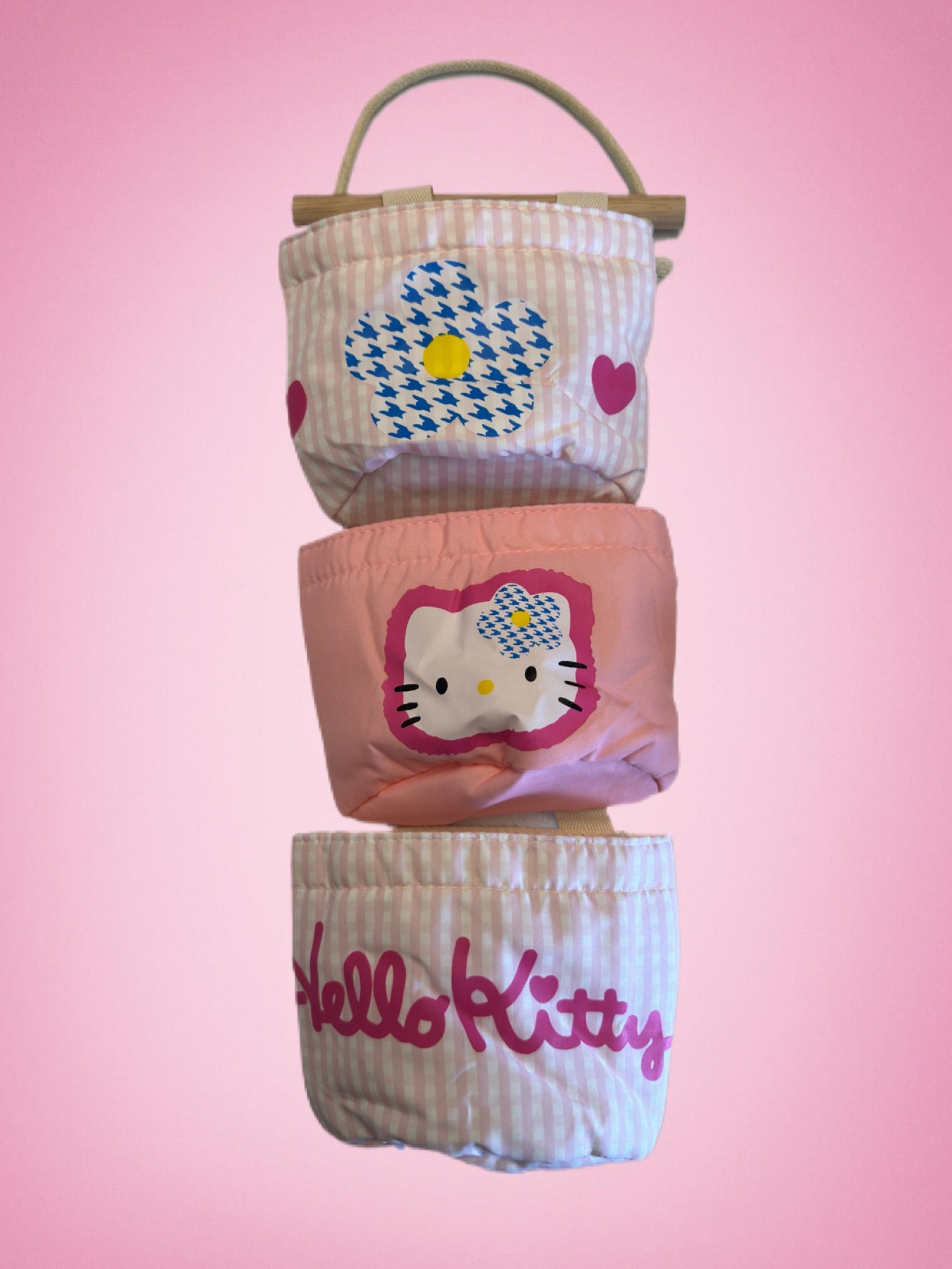 3 Tiered Storage Hanging Bags - Small