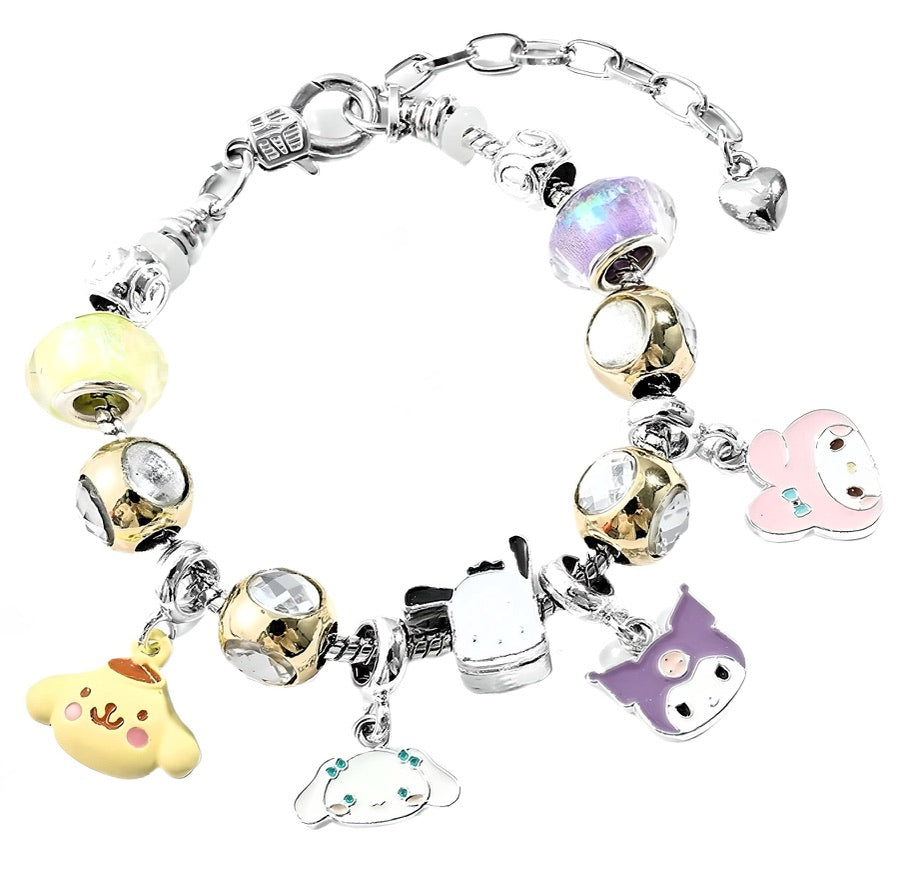 Hello Kitty Friends Charm Bracelet