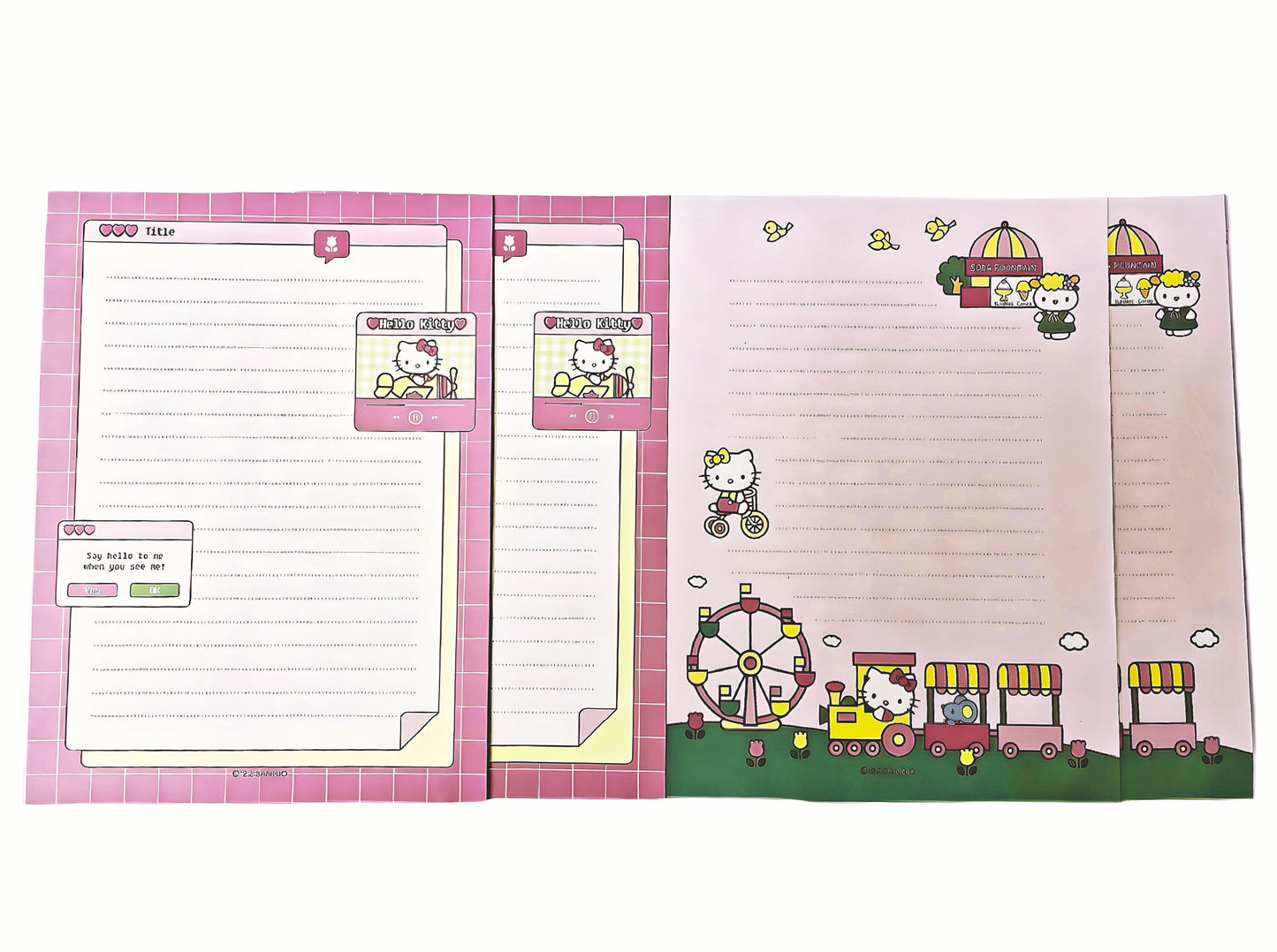 Hello Kitty Stationary Booklet