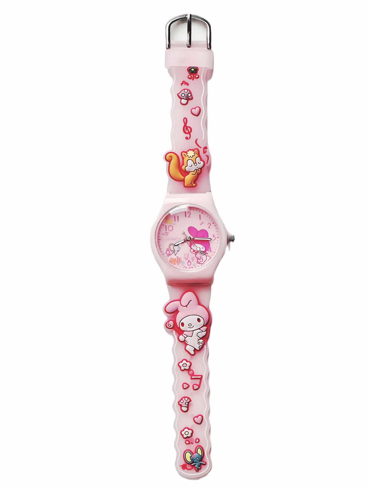 My Melody Character Themed Kids Quartz Watch