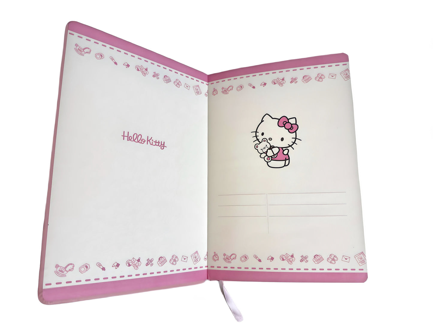 Hello Kitty Embossed Soft Cover Journal/Diary