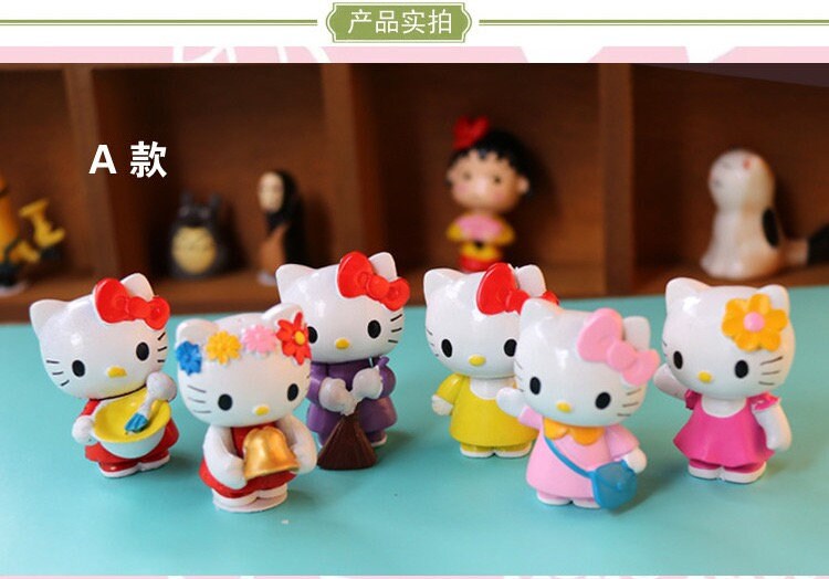 Hello Kitty Figurine Set- Set A