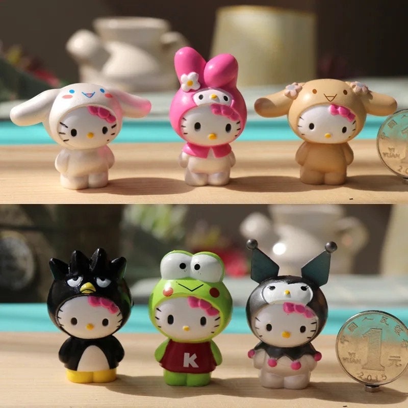 Hello Kitty Figurine Set- Set C