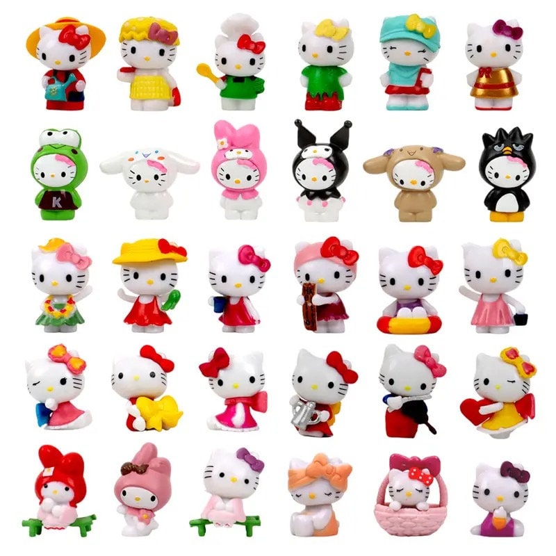 Hello Kitty Figurine Set- Set B