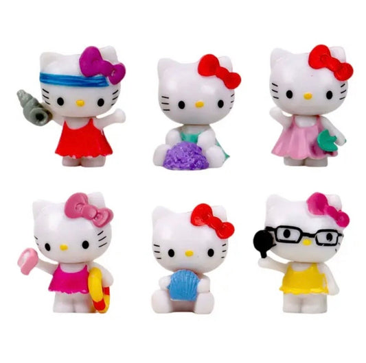 Hello Kitty Figurine Set- Set E