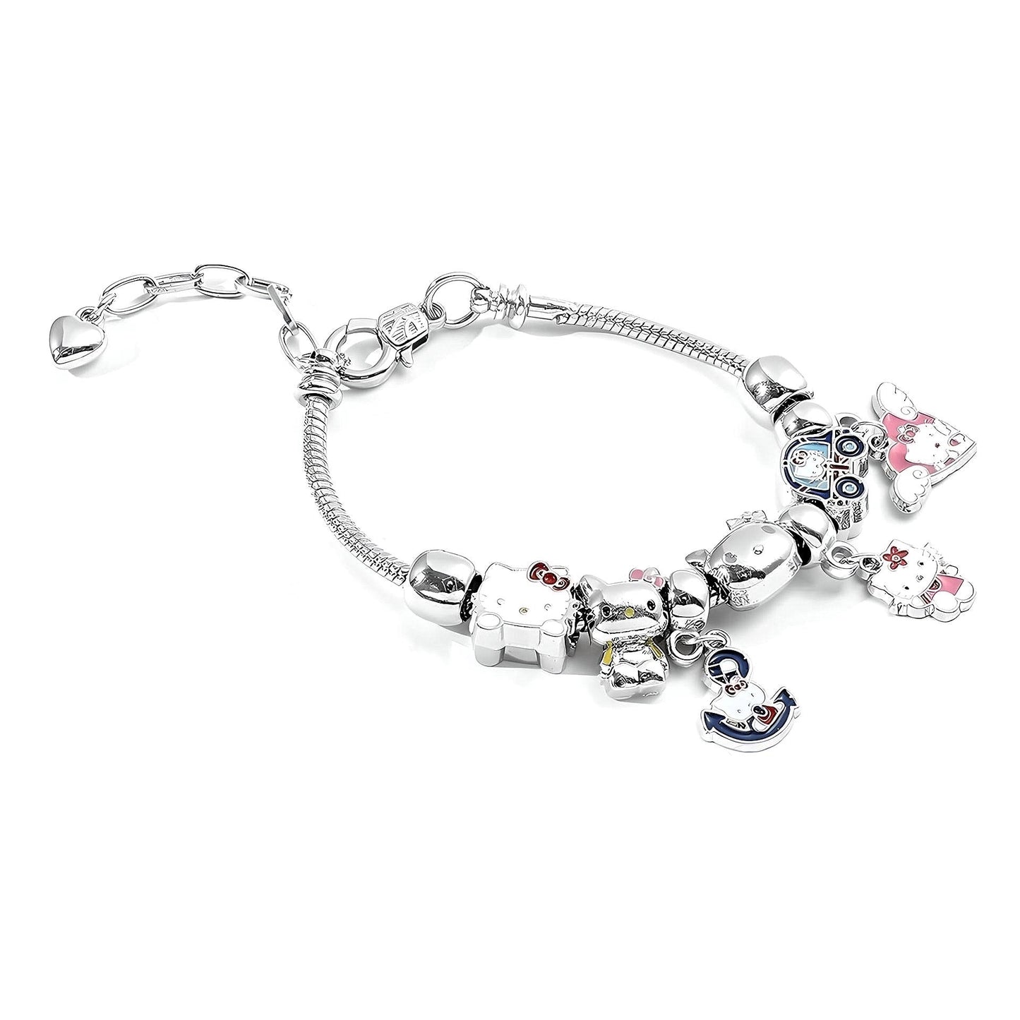 Kawaii Kitty Charm Bracelet - Version B