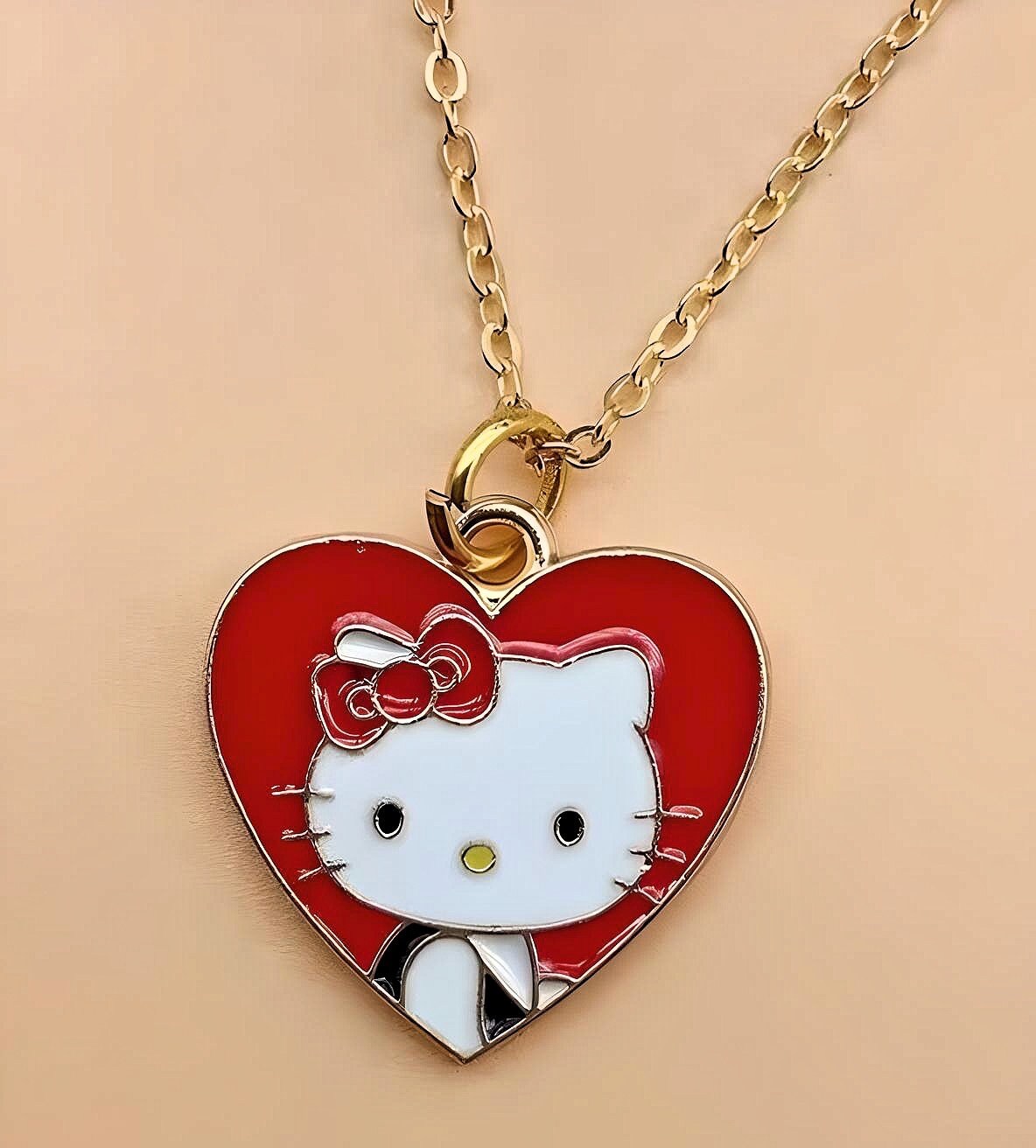 Hello Kitty Necklace - Heart