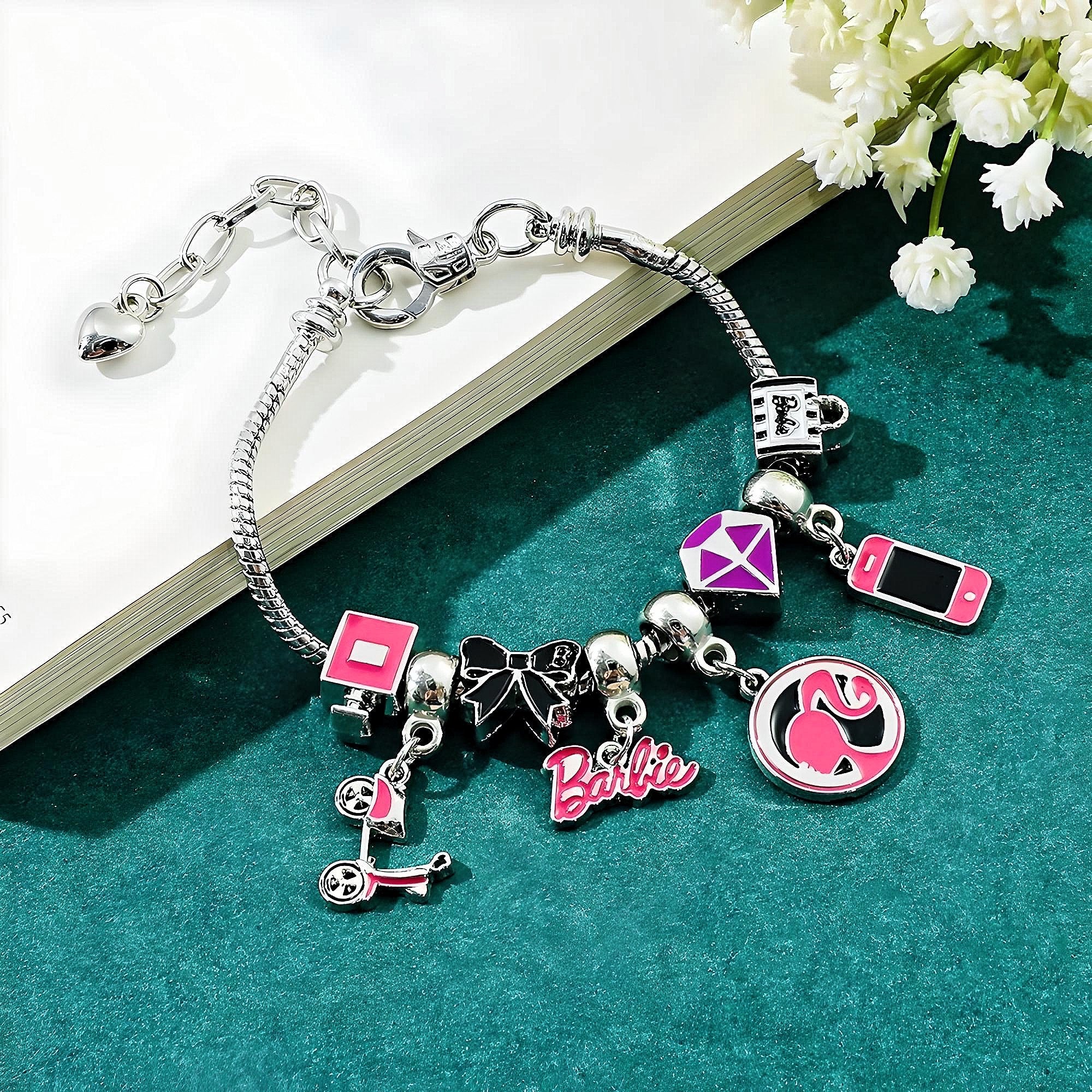 Barbie charm bracelet sale