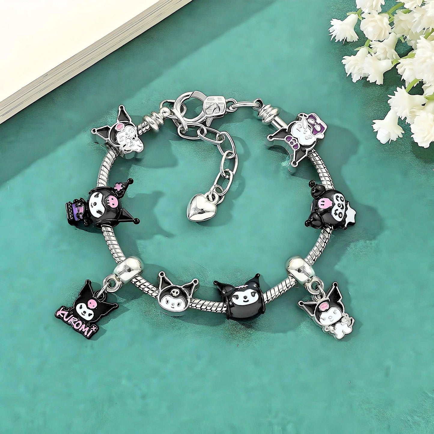 Kuromi Charm Bracelet