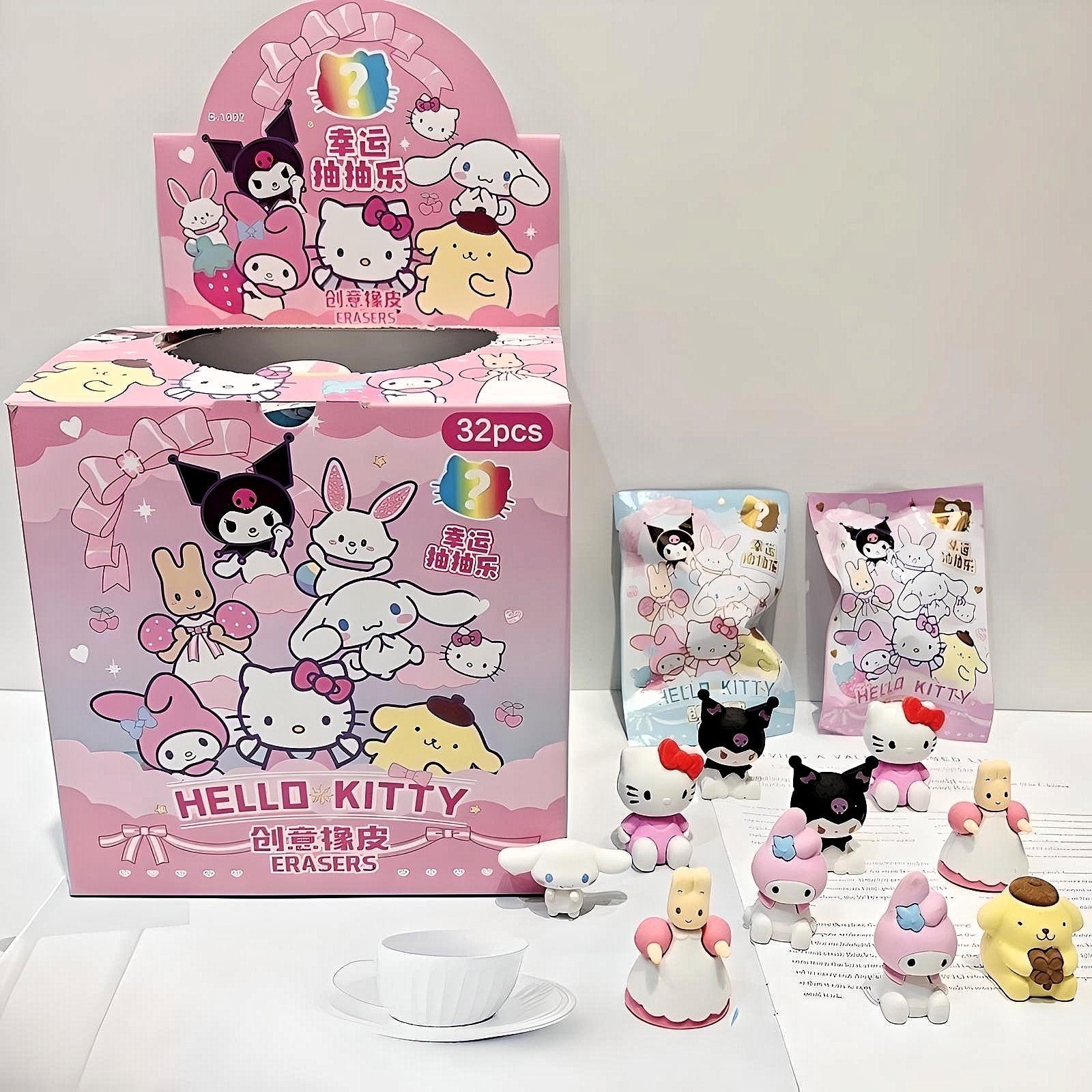 Hello Kitty & Friends Blind Bag Erasers