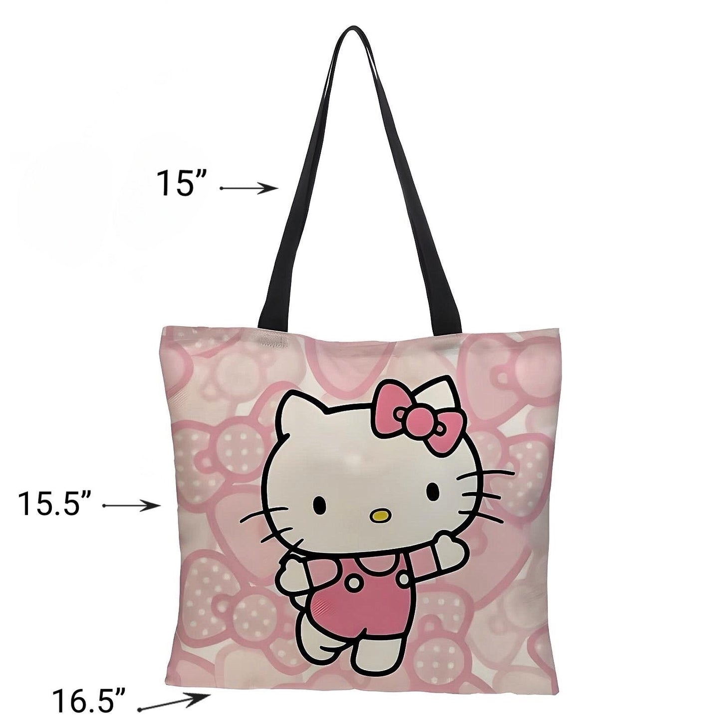 Hello Kitty Large Capacity Tote Bag - D