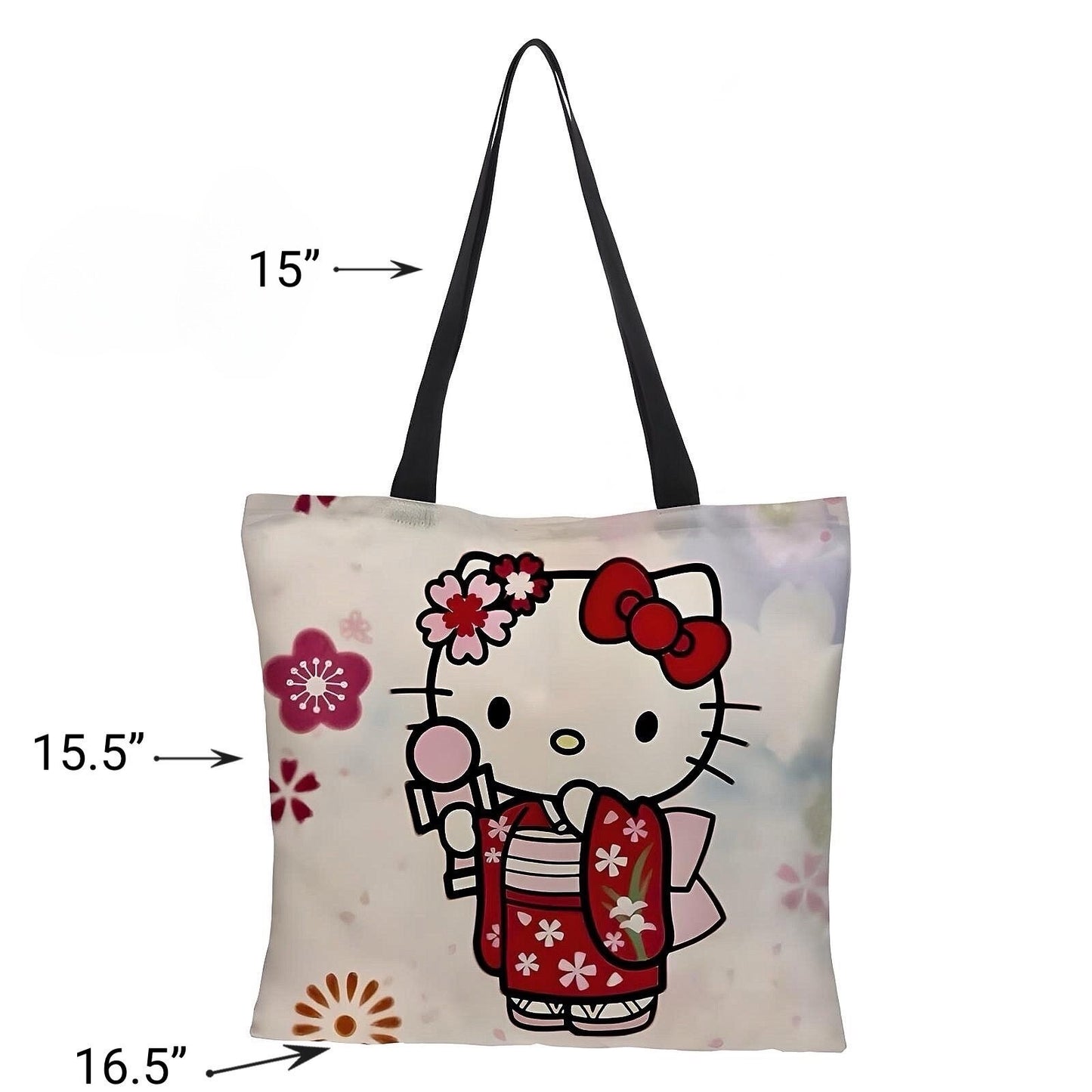 Hello Kitty Large Capacity Tote Bag - F