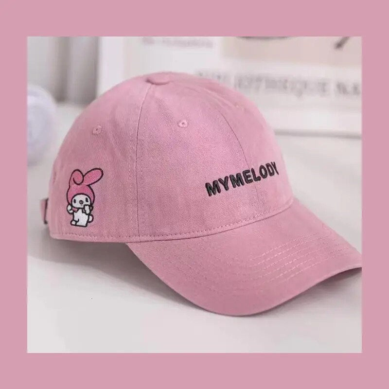 Sanrio My Melody Embroidered Adjustable Hat