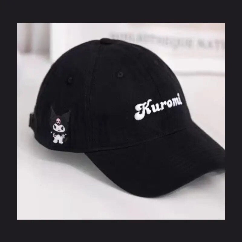 Sanrio Kuromi Embroidered Adjustable Hat