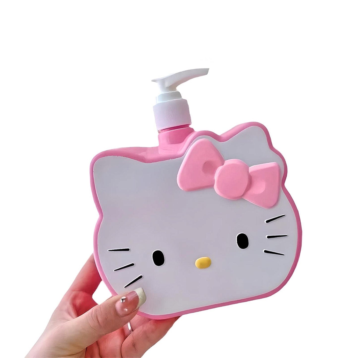 Kawaii Kitty Large Capacity Multipurpose Dispenser- Pink