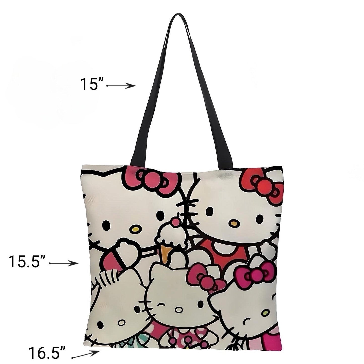 Hello Kitty Large Capacity Tote Bag - B