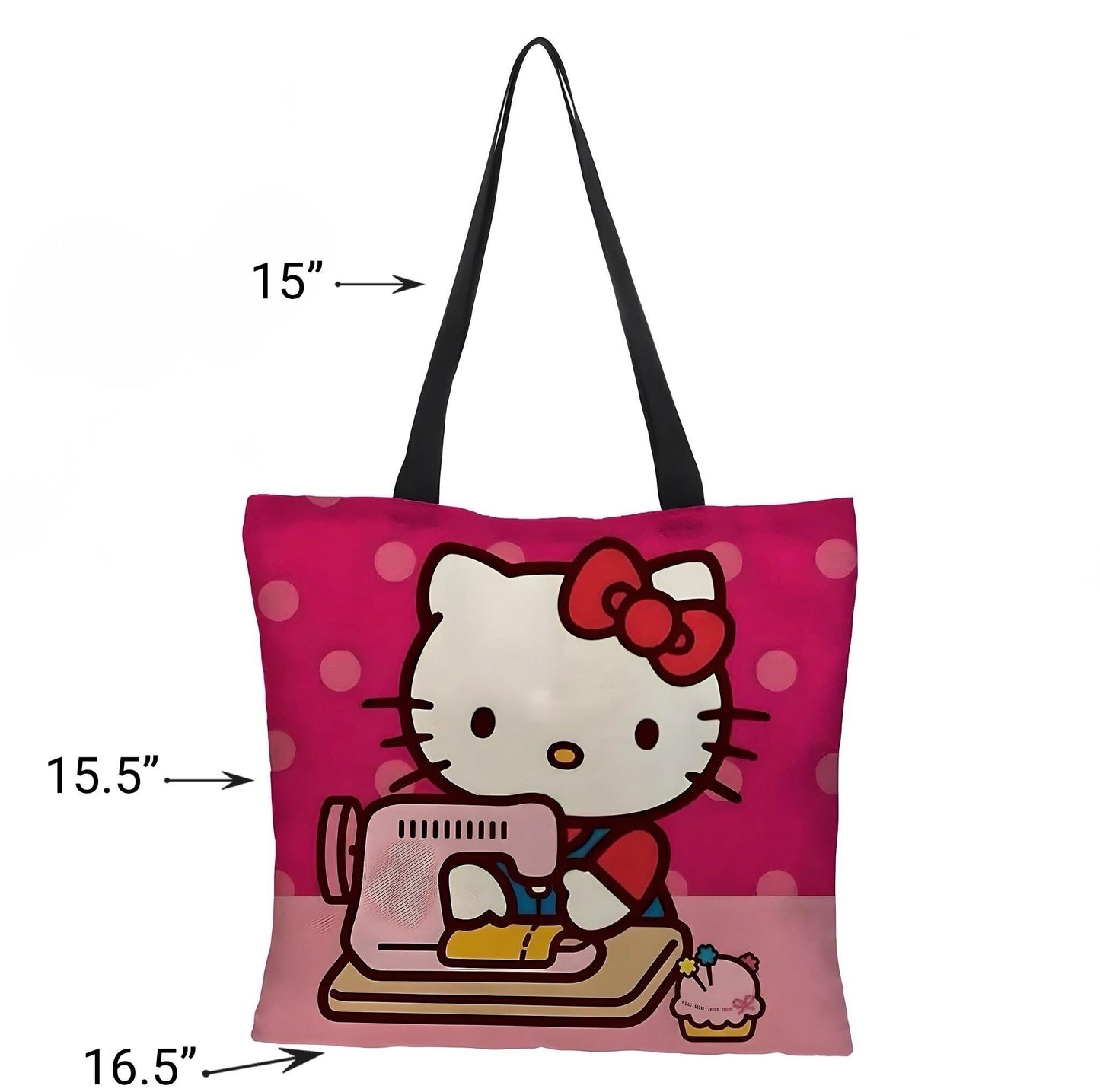 Hello Kitty Large Capacity Tote Bag - H