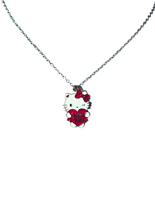 Hello Kitty Necklace - Heart