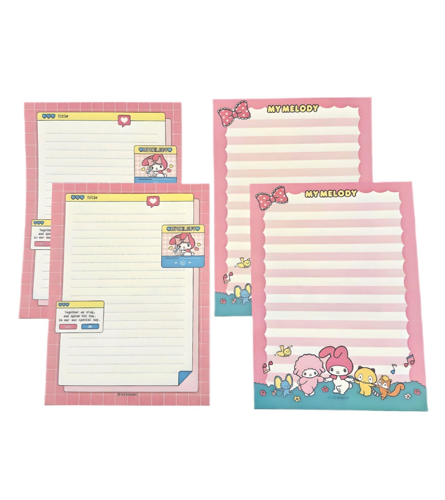 My Melody Stationary Booklet