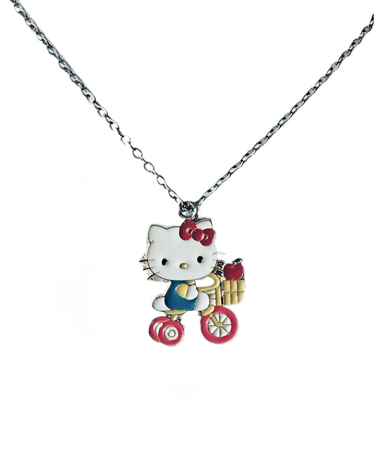 Hello Kitty Necklace - Bicycle