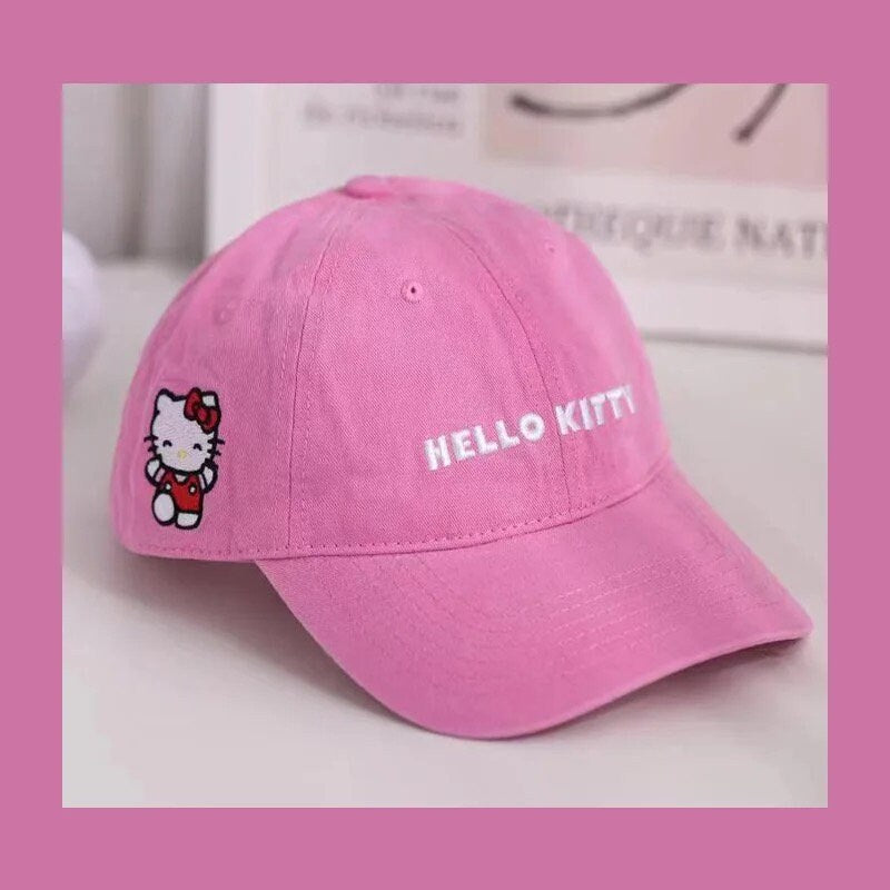 Sanrio Hello Kitty Embroidered Adjustable Hat